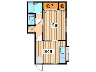 アビタシオンＳＴの物件間取画像